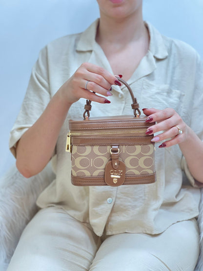 Sac À Main Mini À Deux Couleurs