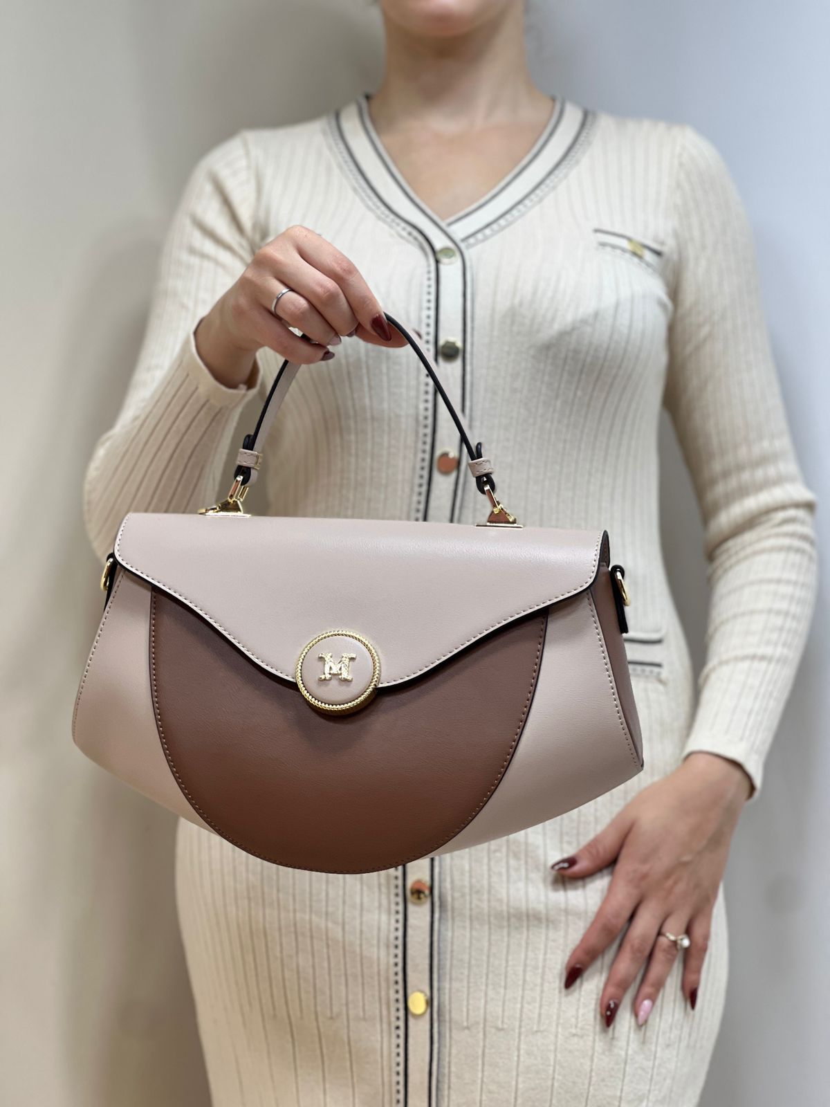 Sac à Main 2-in-1 Chic Bicolores