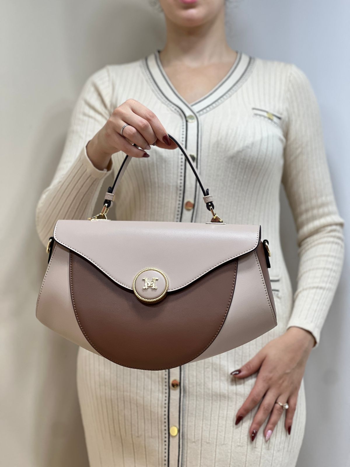 Sac à Main 2-in-1 Chic Bicolores