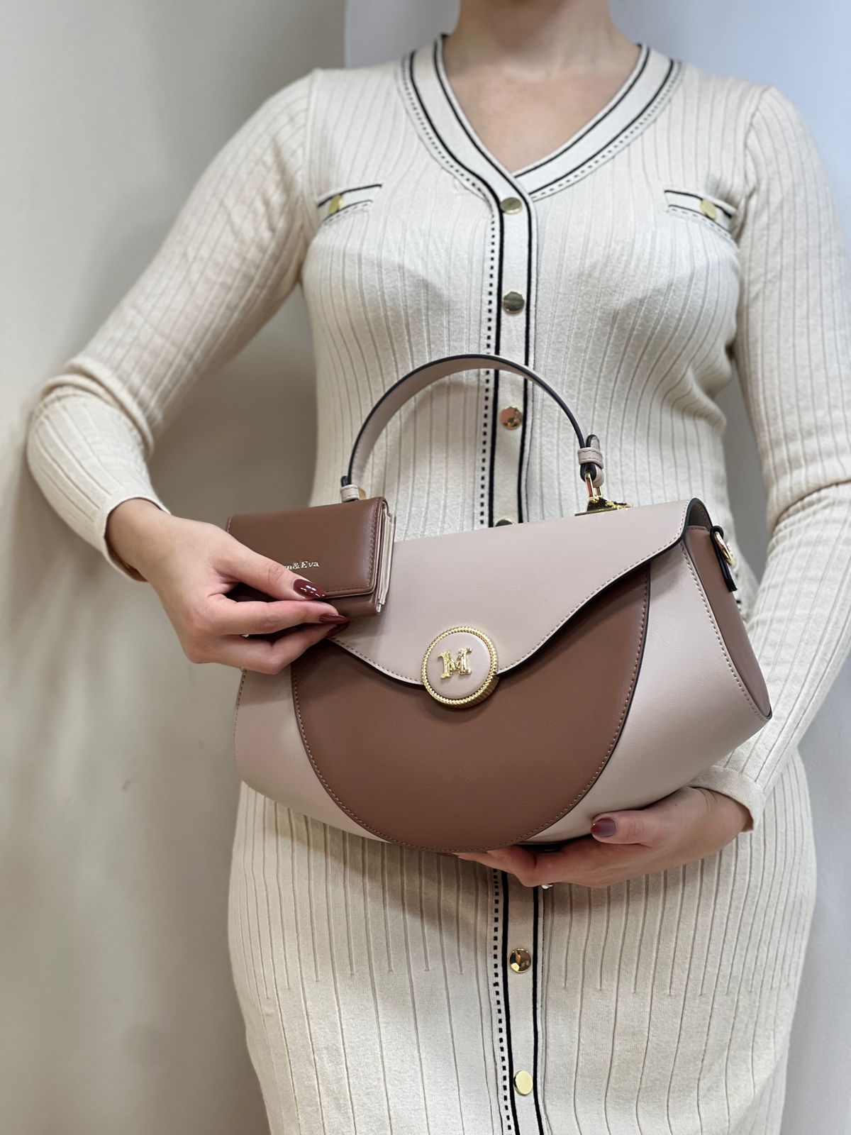 Sac à Main 2-in-1 Chic Bicolores