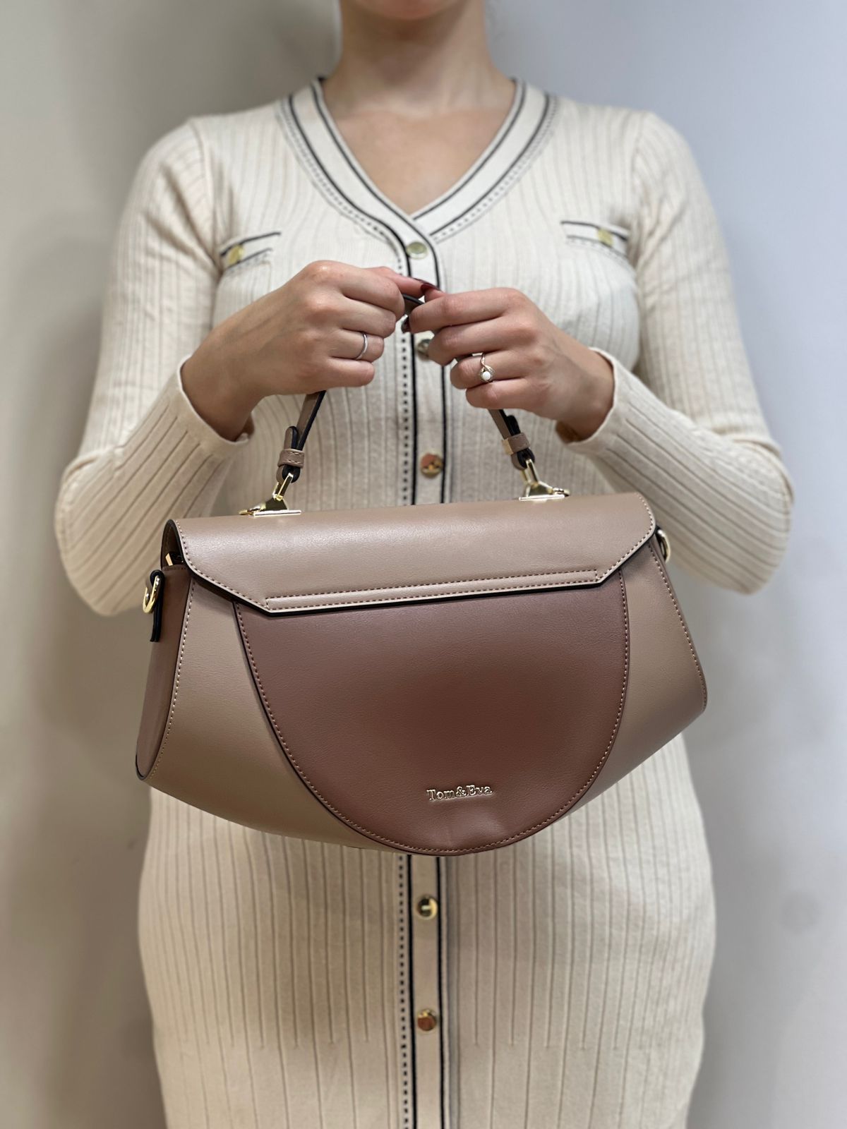 Sac à Main 2-in-1 Chic Bicolores