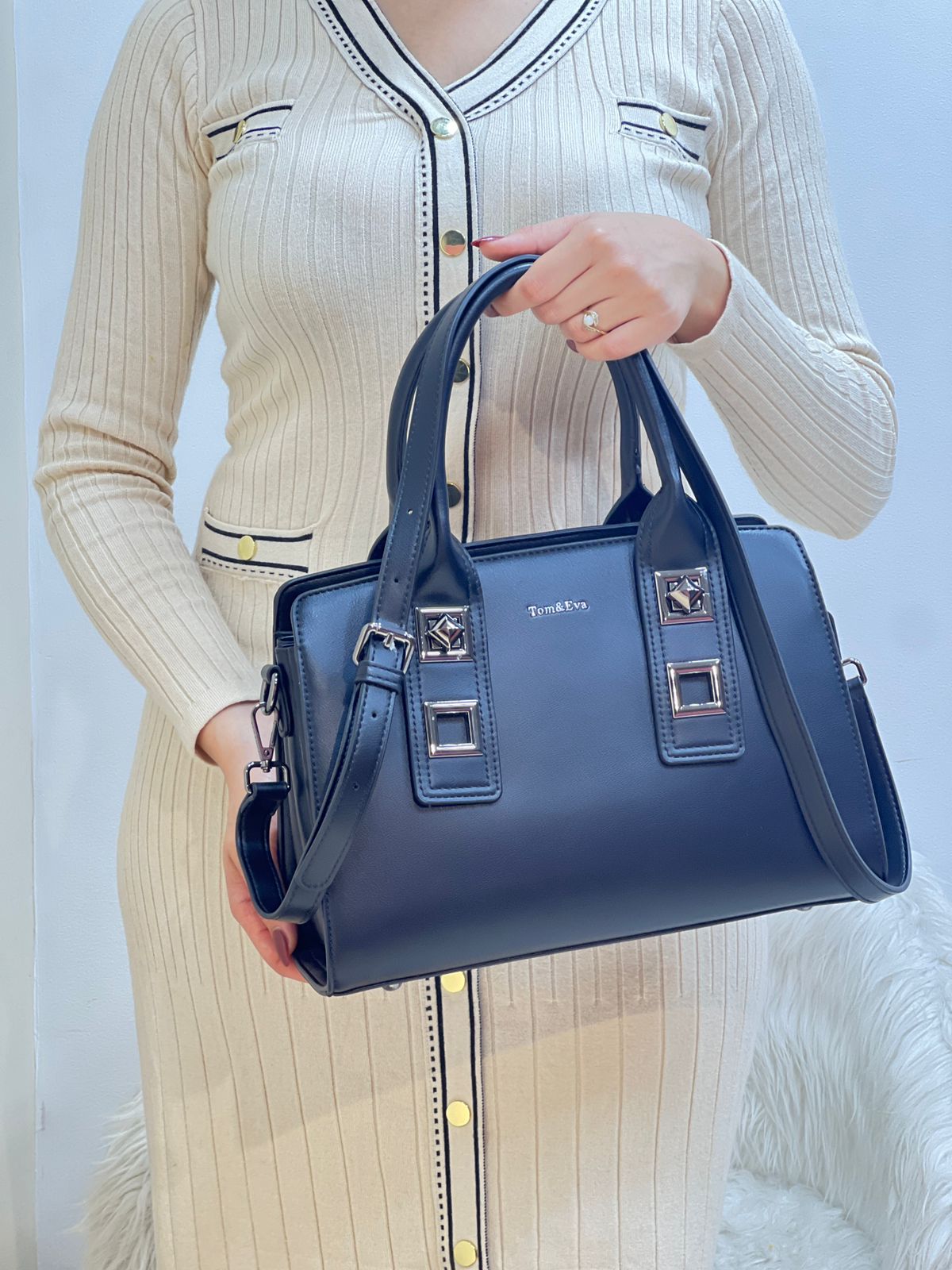 Sac à Main Effet Cuir Classique