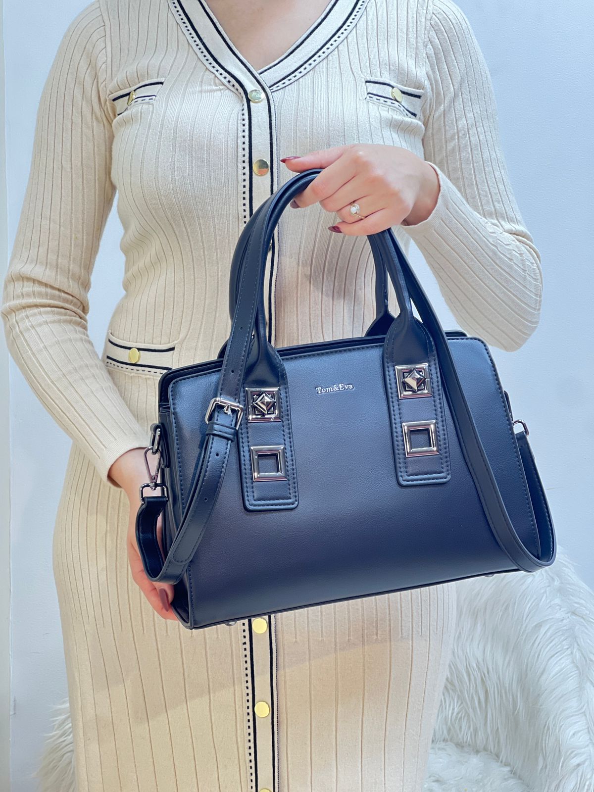 Sac à Main Effet Cuir Classique