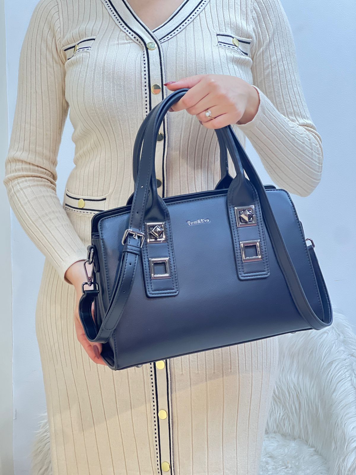 Sac à Main Effet Cuir Classique