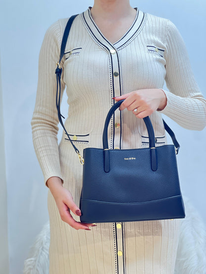 Medium Sac à Main Effet Cuir Grainé