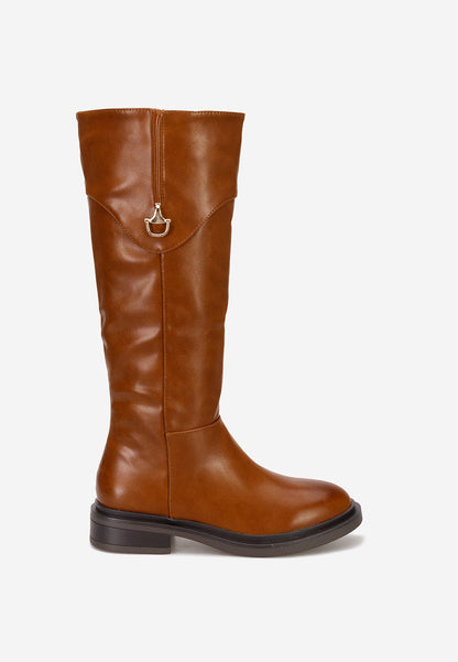 Bottes plates pour femmes