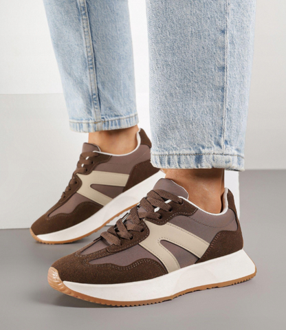 Baskets à lacets pour femmes