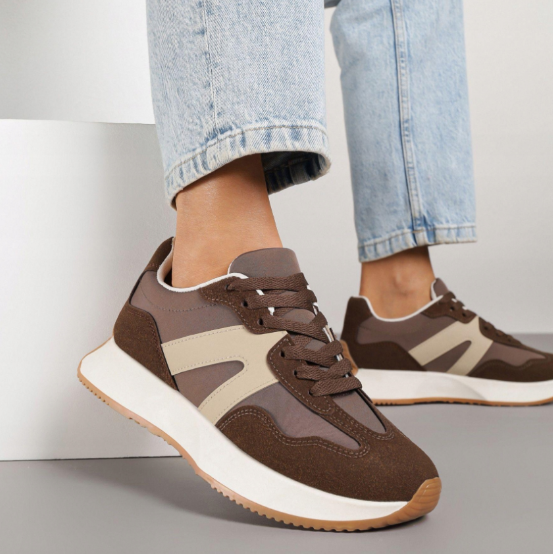 Baskets à lacets pour femmes