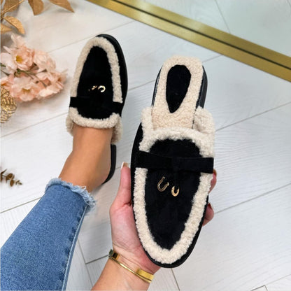 Babouche ouvertes à l'arrière