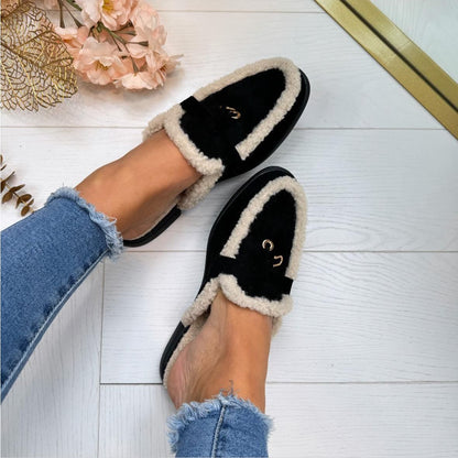 Babouche ouvertes à l'arrière