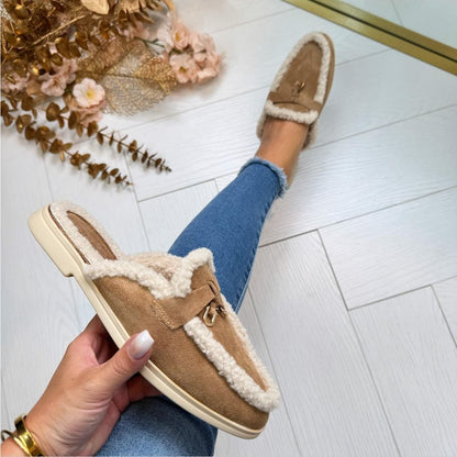 Babouche ouvertes à l'arrière