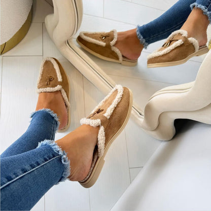 Babouche ouvertes à l'arrière