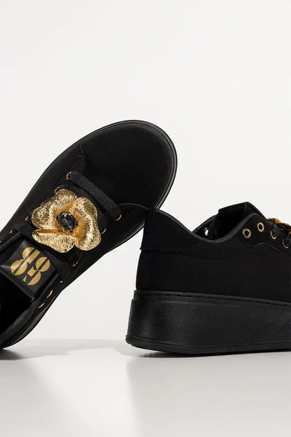 Basket de sport à plateforme et lacets