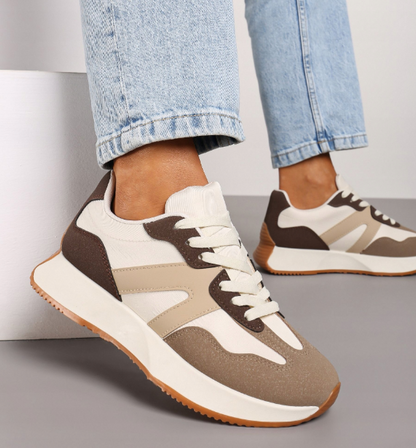 Baskets à lacets pour femmes